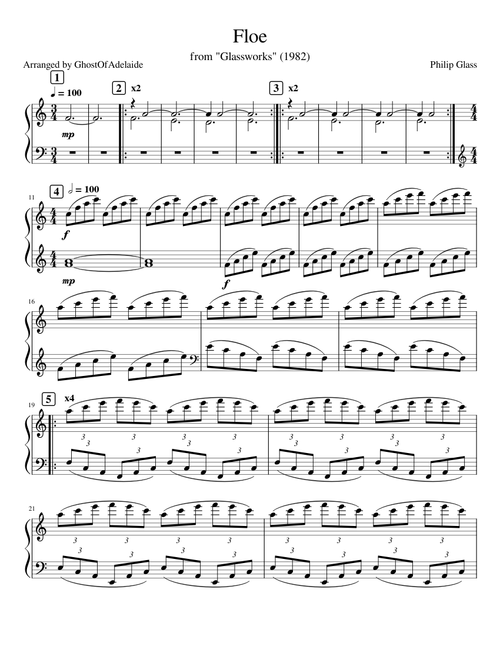Philip Glass - Floe