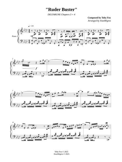 Ruder Buster - DELTARUNE Chapters 3 + 4