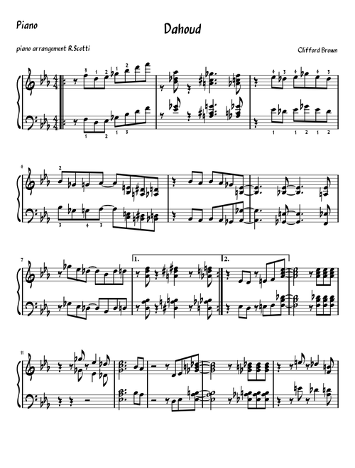 Daahoud – Clifford Brown