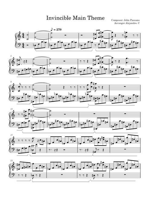 Invincible Main Theme