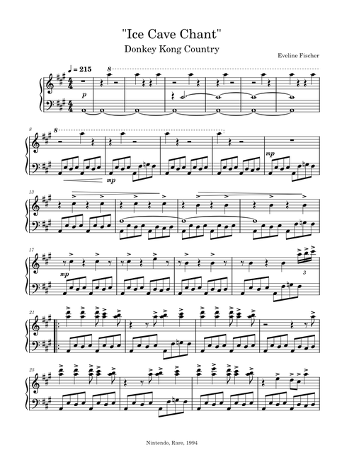 Ice Cave Chant (Donkey Kong Country)