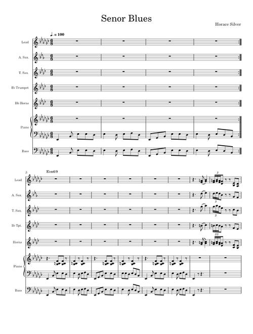 Senor Blues – Horace Silver