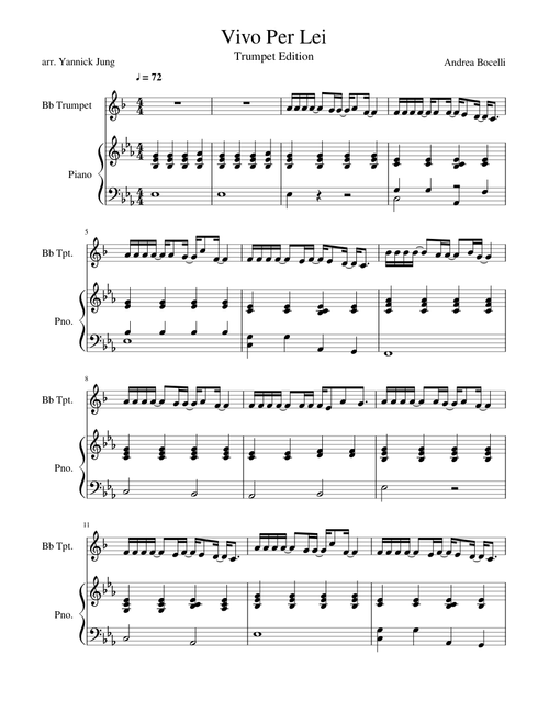 Vivo Per Lei - Andrea Bocelli