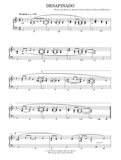 Desafinado - Antônio Carlos Jobim (Solo)