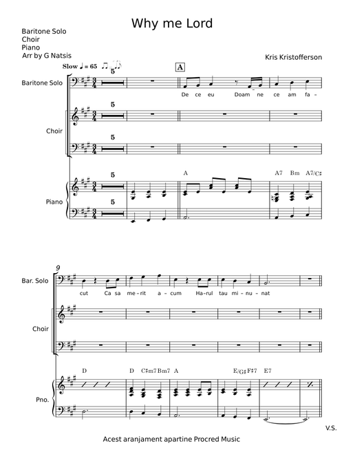 Why me lord - Kris Kristofferson