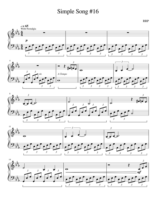 Simple Song #16