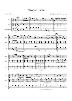 Play Official version of Eleanor rigby Sheet Music by The Beatles for ...