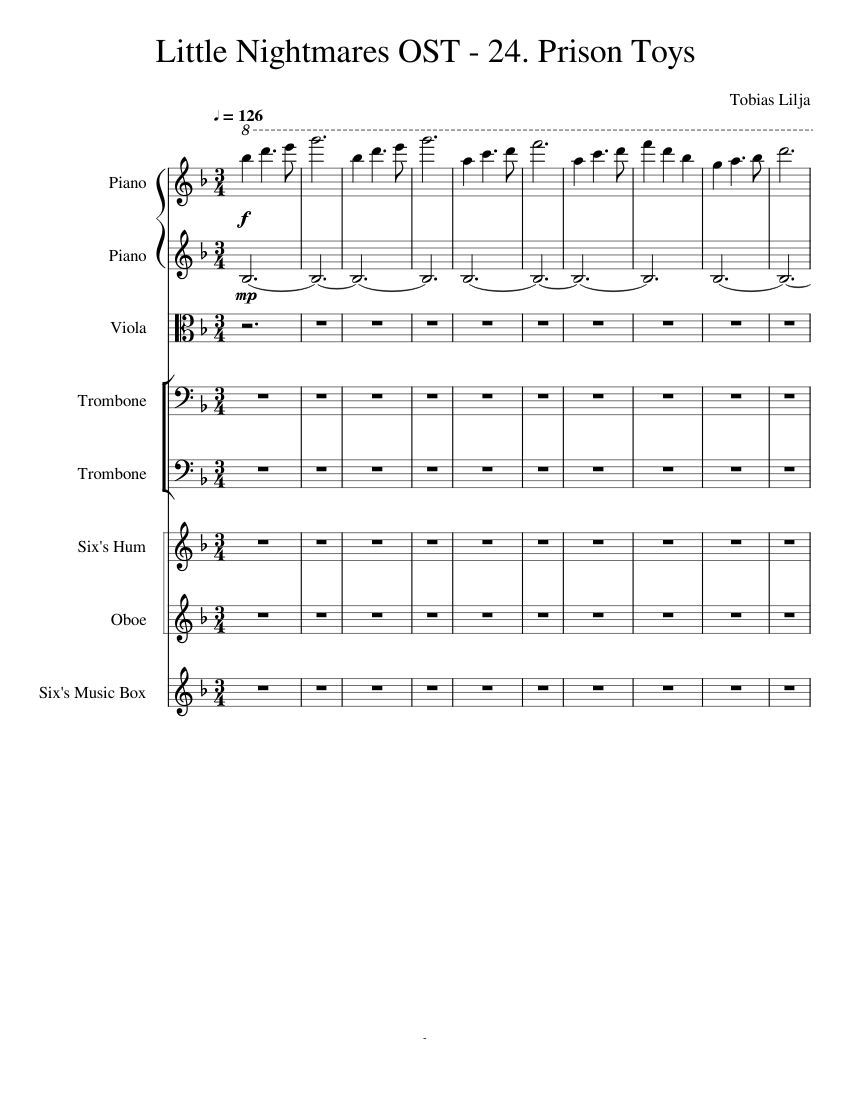 Prison toys piano hotsell