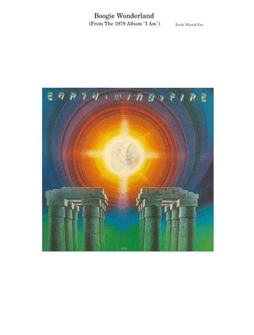 Boogie wonderland – Earth, Wind & Fire Boogie Wonderland  – Earth, Wind & Fire (WIP!!!)
