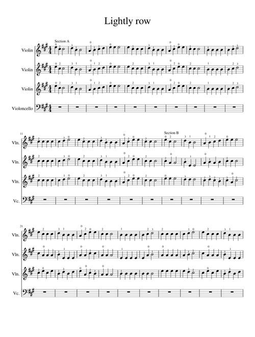 Lightly Row