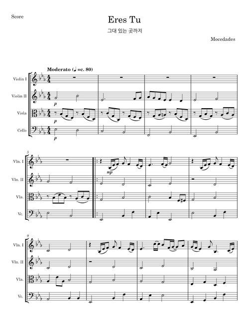 Eres Tú - Mocedades