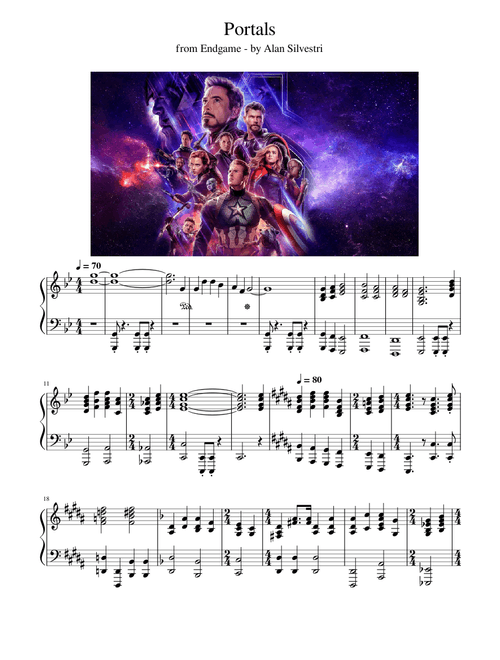 Portals - Avengers Endgame