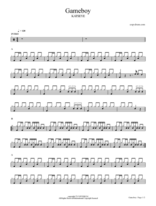 Gameboy (Arr. COPYDRUM) - Julia Lewis Katseye (Drums)