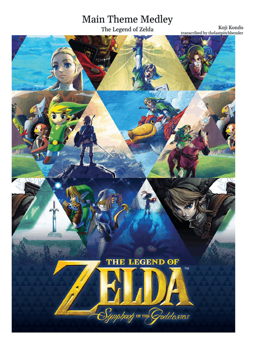 The Legend of Zelda Main Theme Medley (25th Anniversary) **UPDATED 7/13/20**