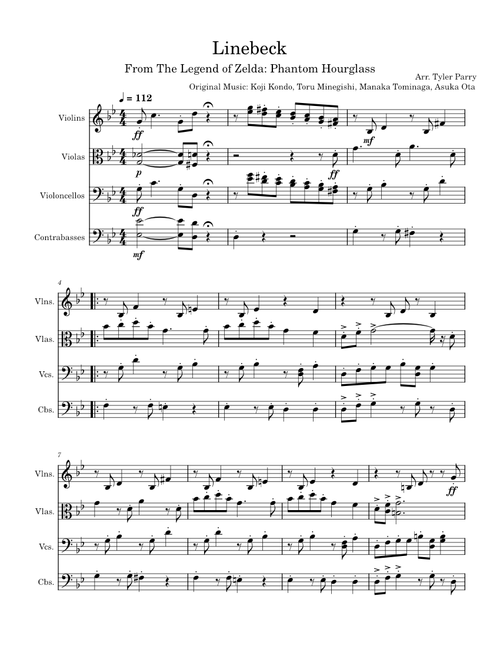 Linebeck's Theme – Toru Minegishi