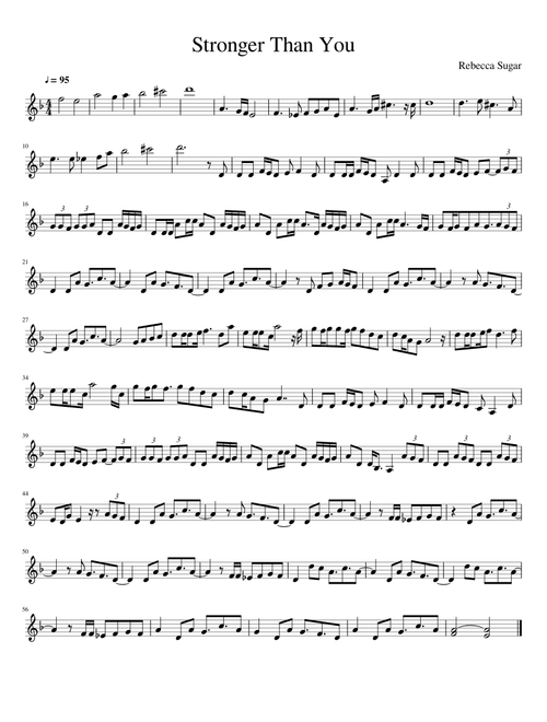 Stronger Than You Trumpet