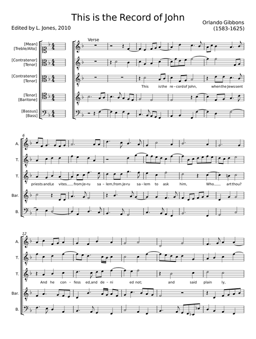 This is the record of John - Orlando Gibbons