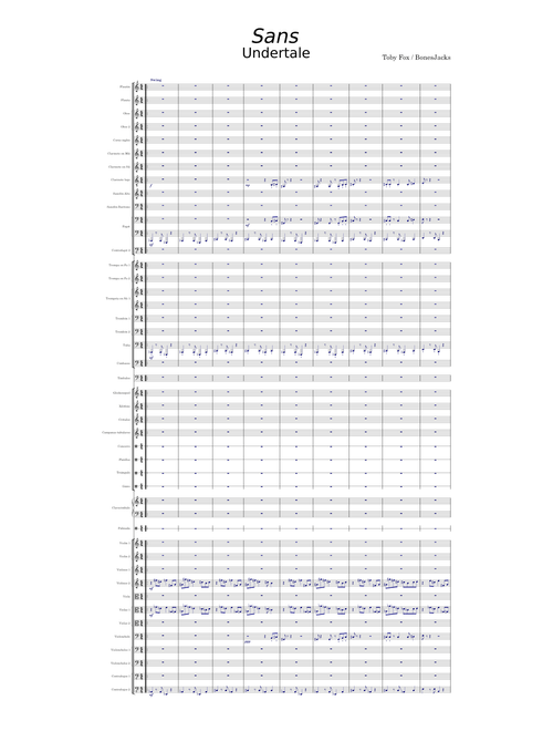 Sans – Orchestra