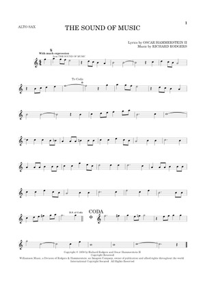 The Sound Of Music – Rodgers & Hammerstein Sheet Music for