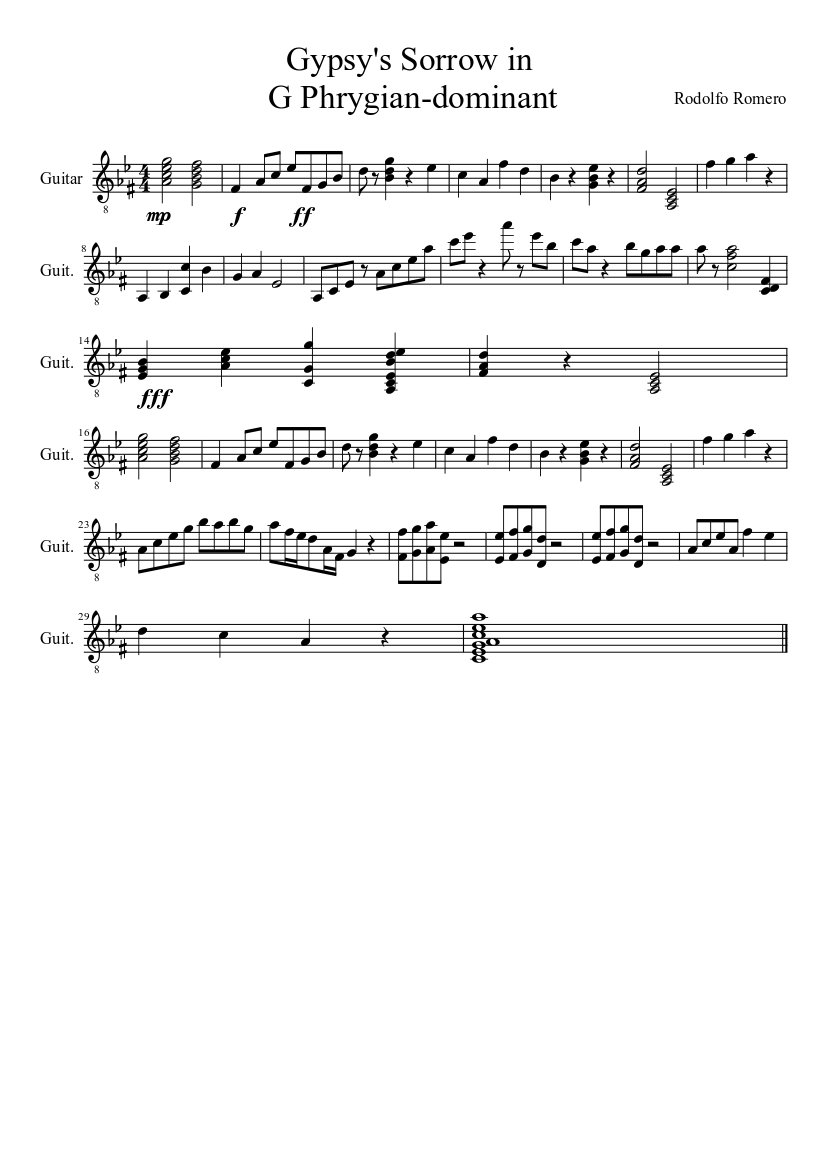 g phrygian