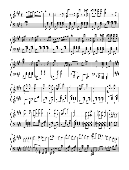 Strauss II - Tritsch-Tratsch Polka (Chit-Chat Polka) MIDI Generated
