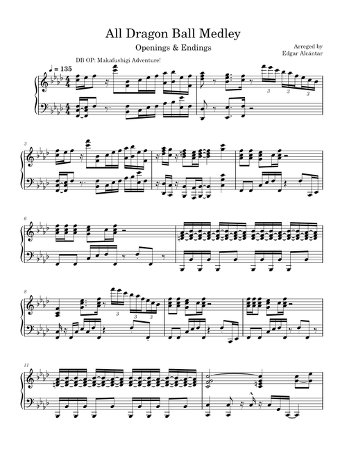 All Dragon Ball Openings & Endings Medley