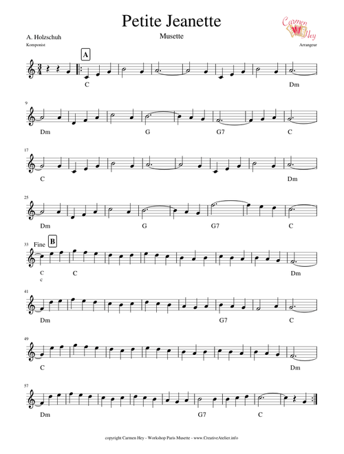 Petite Jeanette - Valse Musette