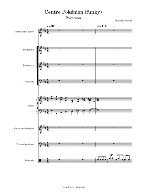 Pokémon (Series) - Pokémon Center (funky arrangement)