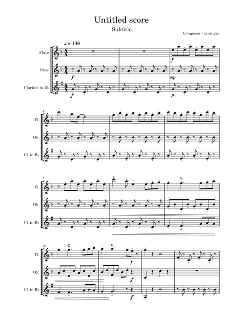 Bee Theme – Helen Martynuik Bee Theme, Oboe, Flute, Clarinet