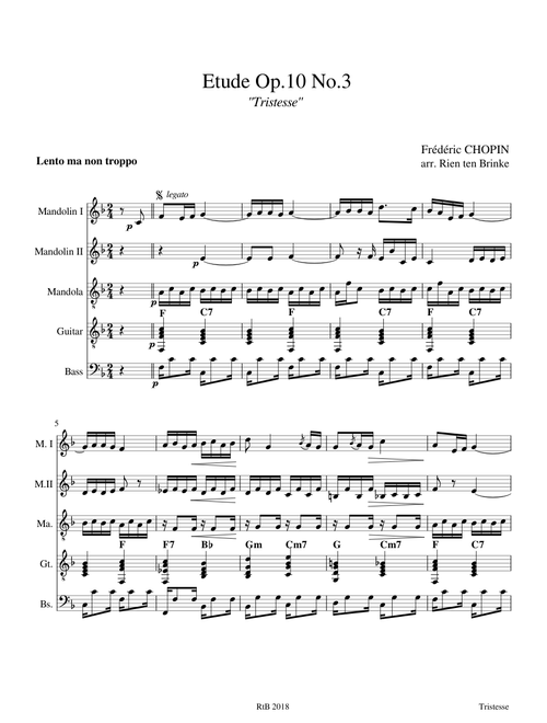 Etude Op.10 No.3 (Chopin)