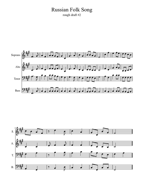 Russian Folk Song