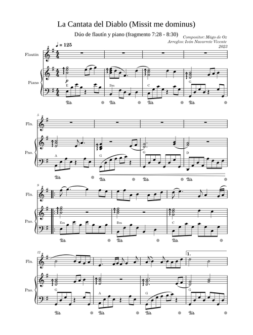 La Cantata del Diablo (Missit me Dominus) – Mägo de Oz