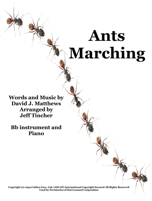Ants Marching (Arr. Jeff Tincher) - Dave Matthews Band (Trumpet and Piano)