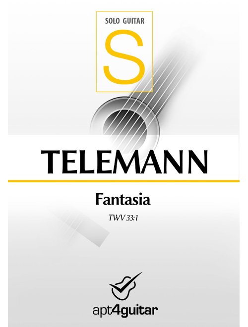Fantasia TWV 33:1 (Arr. Roberto García) - Georg Philipp Telemann (Solo Guitar)