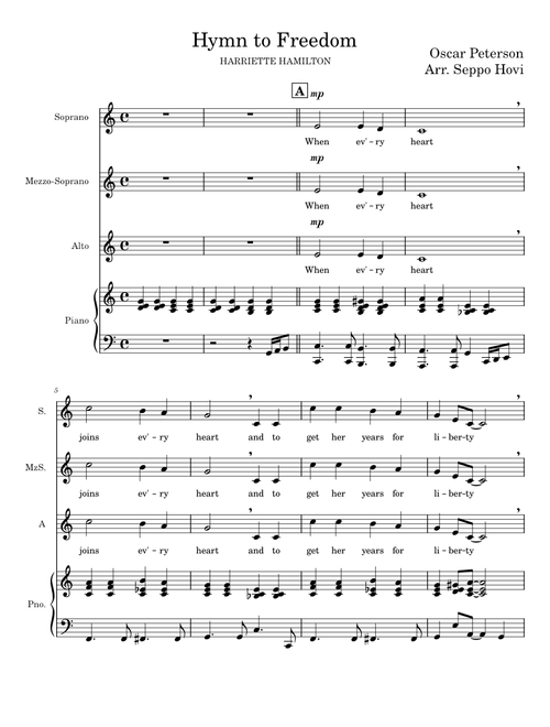 Hymn to Freedom