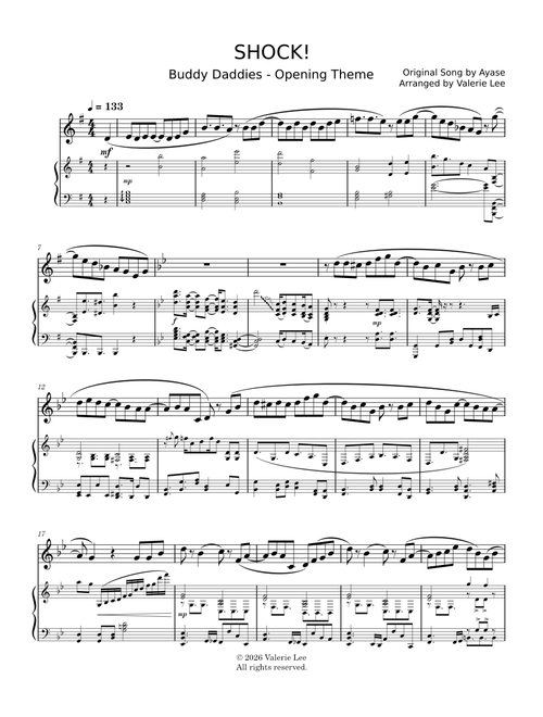 SHOCK! – Ayase (Piano)