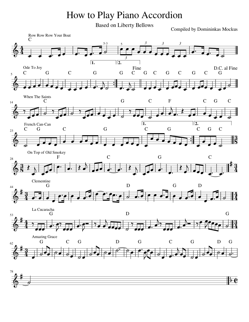 Play accordion music cheap