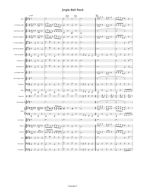Jingle Bell Rock-Instrumental Ensemble