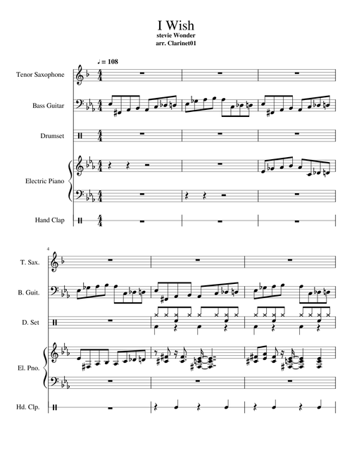 I Wish (Stevie Wonder)