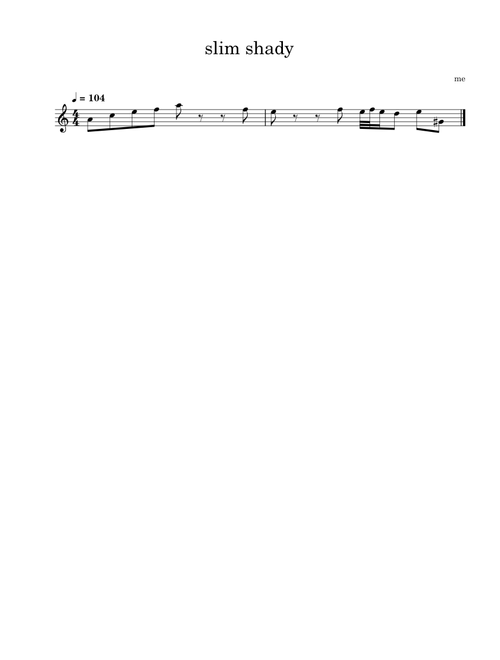 The real slim shady – Eminem slim shady alto sax