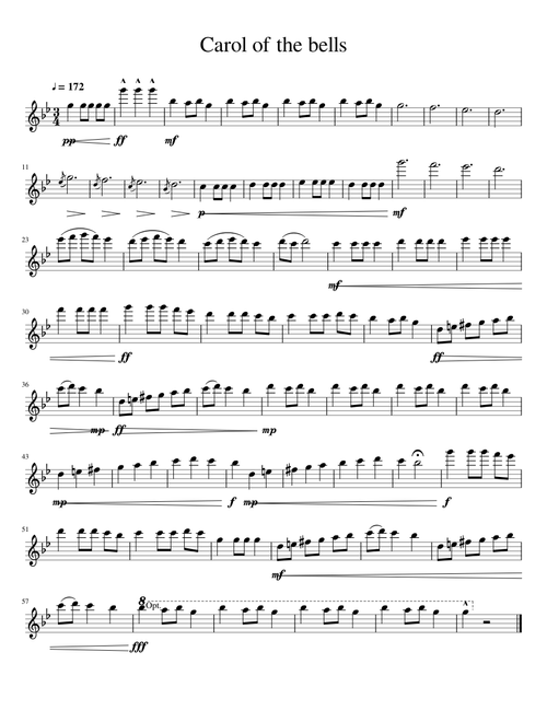Carol of the bells