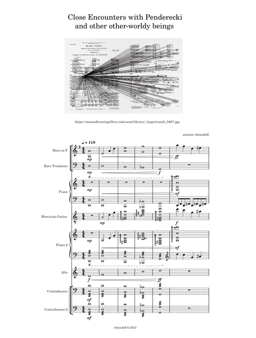 close emcounters with penderecki