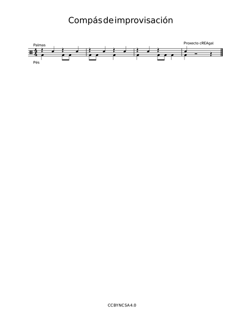 Compas improvisación cREAgal – CREAGAL