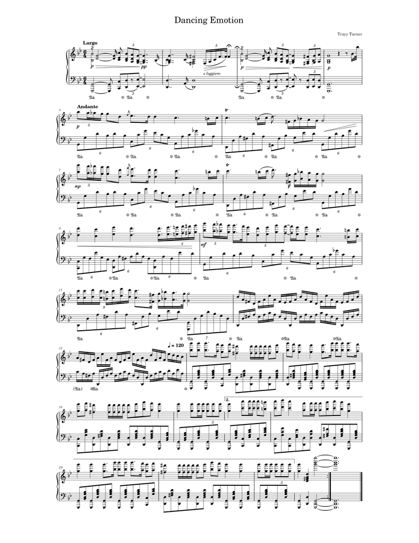 Dancing Emotion Piano Tutorial