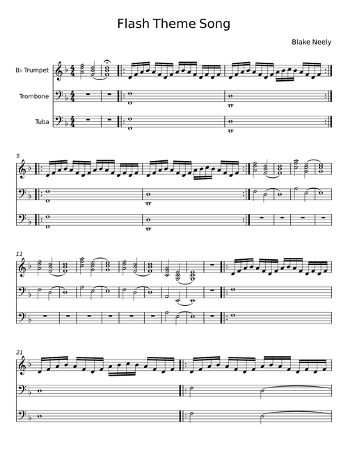 Flash Theme Song - Blake Neely