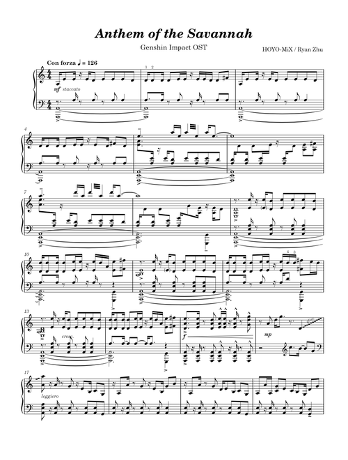 Anthem of the Savannah | HOYO-MiX (Natlan Battle Theme)