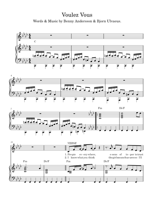 Voulez-vous – ABBA