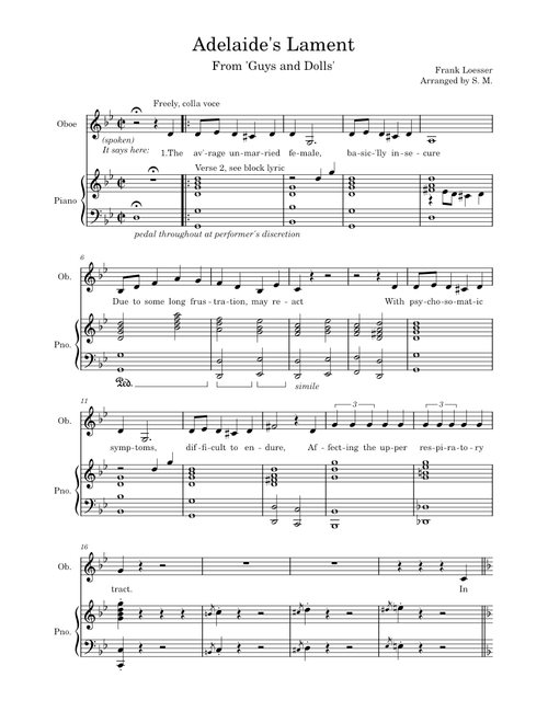 Adelaide's Lament