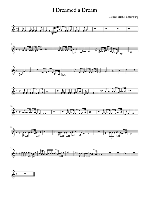 I Dreamed a Dream