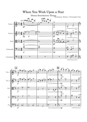 When you wish upon a star - Leigh Harline Sheet Music for French
